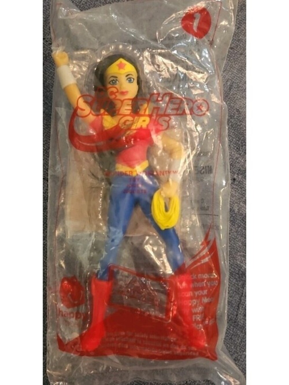 Wonder Woman McDonald's Happy Meal Figure - NEW